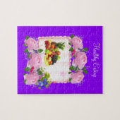Puzzles Purple Fruits Sains Roses Roses Roses Rose (Horizontal)