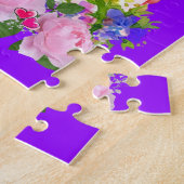 Puzzles Purple Fruits Sains Roses Roses Roses Rose (Côté)