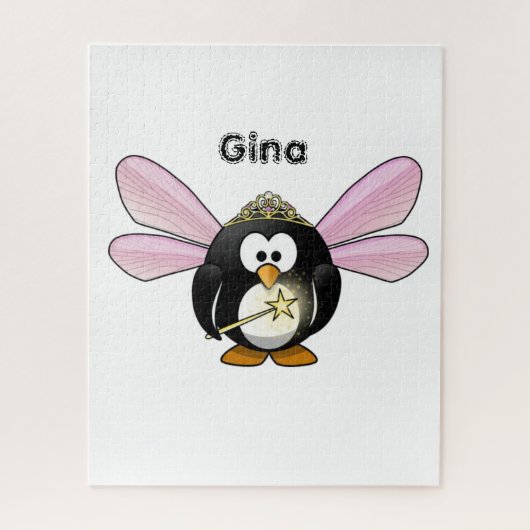 Puzzles Queen Penguin Fairy (Vertical)