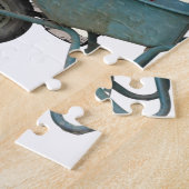 Puzzles Rainbow Chèvre Kitten Coeurs rouges (Côté)