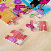 Puzzles Rainbows African Girl (Côté)