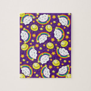 Puzzles Rainbows Clouds Sun Stars Legpuzzel