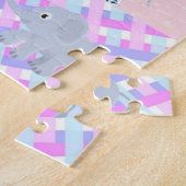 Puzzles Rayures d'éléphant (Côté)