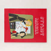 Puzzles Red Beauty Salon Styliste (Horizontal)
