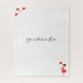 Puzzles Red Hearts Legpuzzel (Verticaal)