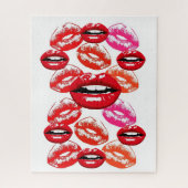 Puzzles Rouge Lipstick Lipstick Lips (Vertical)