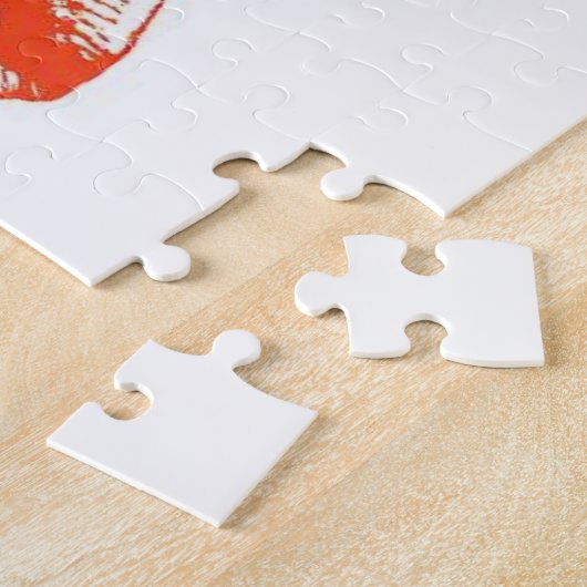 Puzzles Rouge Lipstick Lipstick Lips (Côté)