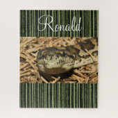 Puzzles serpent vert (Vertical)