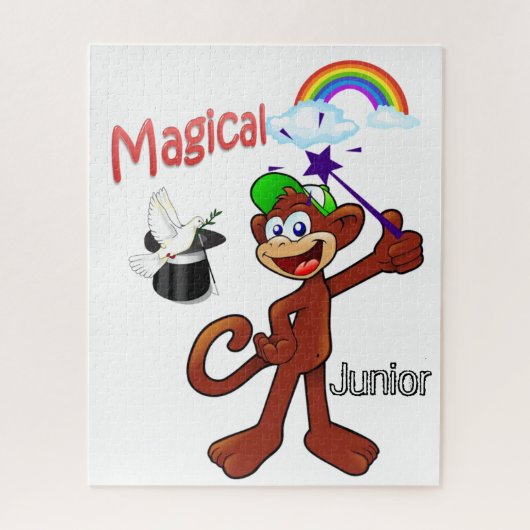 Puzzles Singe Magique Arc-en-ciel (Vertical)