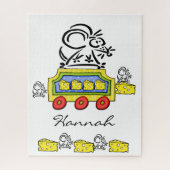 Puzzles Souris Cheese Train Ride (Vertical)