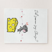 Puzzles Souris dire fromage (Horizontal)