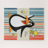 Puzzles Stripe Penguin Bumblebee (Horizontal)