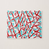 Puzzles Teeth Toothborstel Legpuzzel (Horizontaal)