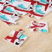 Puzzles Teeth Toothborstel Legpuzzel (Zijkant)