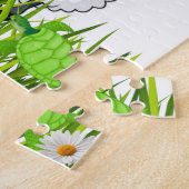 Puzzles Tortues moutons Floral (Côté)