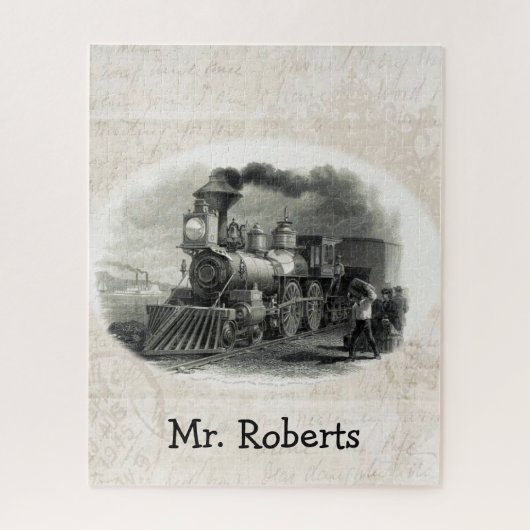 Puzzles Trains Vintages (Vertical)