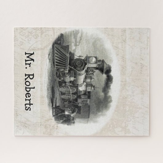 Puzzles Trains Vintages (Horizontal)