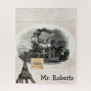 Puzzles Trains Vintages Paris France