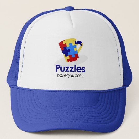 Puzzles Trucker Hat Trucker Pet (Voorkant)
