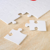 Puzzles Umbrella Red Hearts Happy Valentine's Day  (Côté)