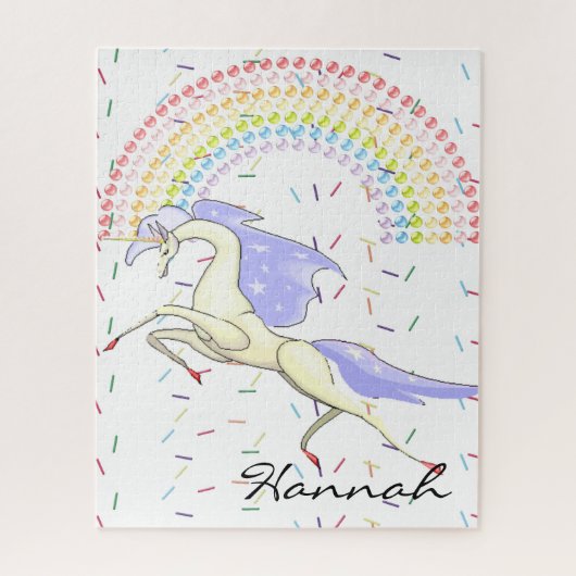 Puzzles Unicorn arc-en-ciel (Vertical)