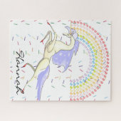 Puzzles Unicorn arc-en-ciel (Horizontal)