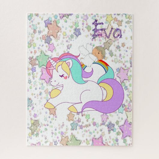 Puzzles Unicorn Stars Legpuzzel (Verticaal)