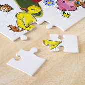 Puzzles Vache Ferme Agriturismo Maison Jaune Chick (Côté)