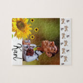 Puzzles vétérinaires de tournesol (Horizontal)