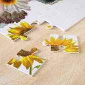 Puzzles victoriens tournesol (Côté)