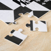 Puzzles Vintage Chien Chat Floral Cars (Côté)