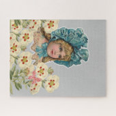 Puzzles Vintage femme Floral (Horizontal)