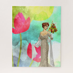 Puzzles Vintage femme Floral