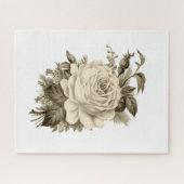 Puzzles Vintage Rose Floral (Horizontal)