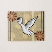 Puzzles White Dove Cercles beiges (Horizontal)