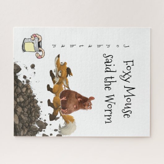 Puzzles White Fox Mouse Ver (Horizontal)