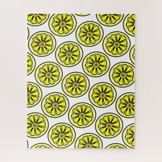 Puzzles Yellow Lemons Legpuzzel (Verticaal)