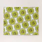 Puzzles Yellow Lemons Legpuzzel (Horizontaal)