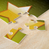 Puzzles Yellow Stars Black (Côté)