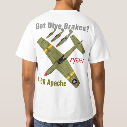 PVijf1 A-36 Apache "Heb je duimremmen?" T-shirt (Achterkant)