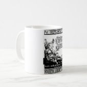 Pvt. Treptow's Pledge. "Ik zal vechten_War afbeel Koffiemok (Voorkant links)
