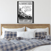 Pvt. Treptow's Pledge. "Ik zal vechten_War afbeeld Canvas Afdruk (Insitu (Slaapkamer))