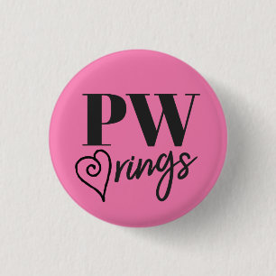 PW Rings Flair Ronde Button 3,2 Cm