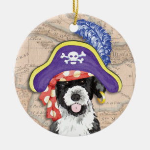 PWD Pirate Keramisch Ornament