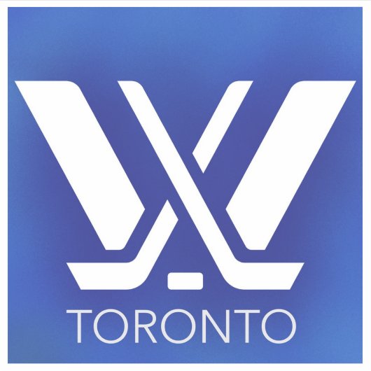 PWHL Toronto Logo Sticker (Voorkant)