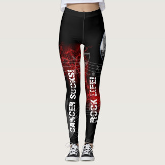 PWL Cancer Sucks Leggings