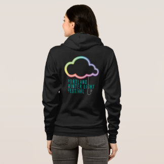 PWLF Womens Zip Hoodie - Zwart