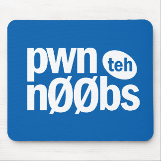 Pwn the Noobs Mousepad Muismat