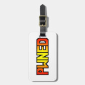 PWNED BAGAGELABEL (Voorkant verticaal)