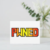 PWNED BRIEFKAART (Staand voorkant)